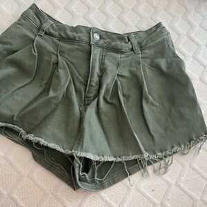 Olive Green Women skort